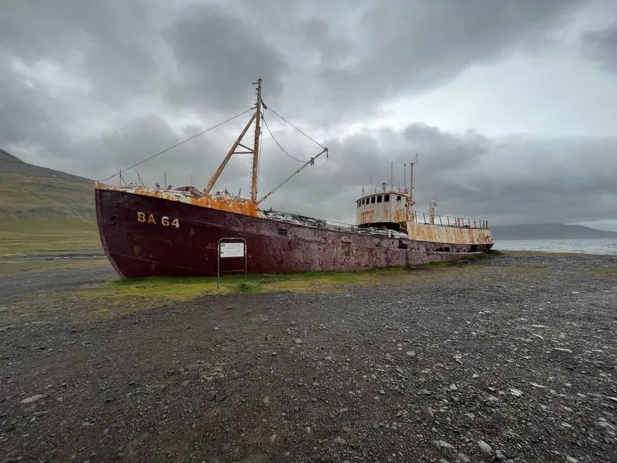 Garðar BA 64, Westfjords, Iceland · view 2
