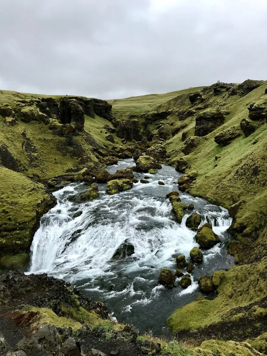 Fimmvörðuháls Trail, South Coast, Iceland · view 2
