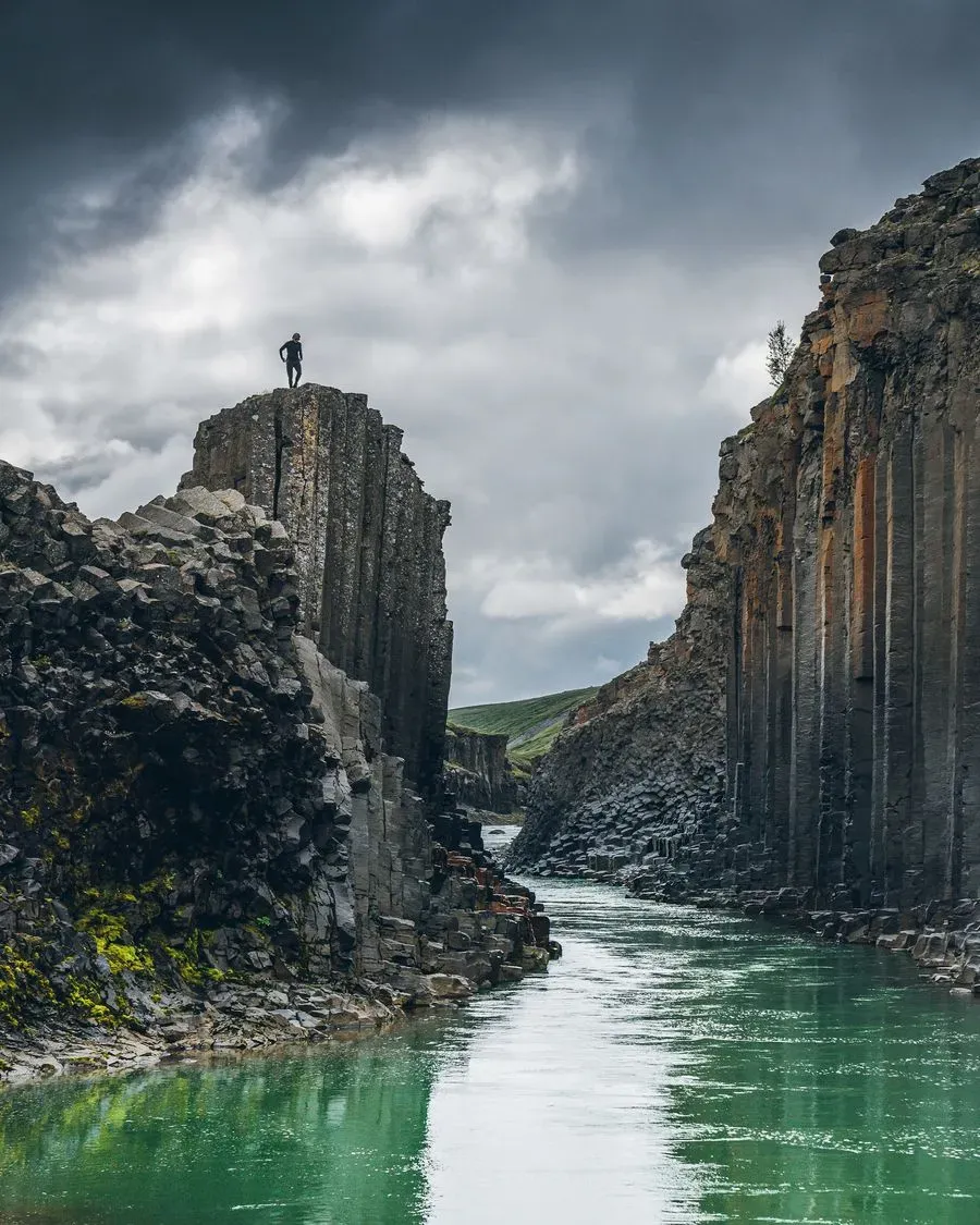 Stuðlagil Canyon in Iceland