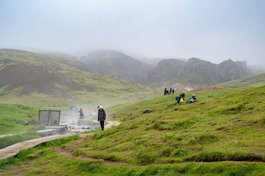 Reykjadalur Valley in undefined region of undefined