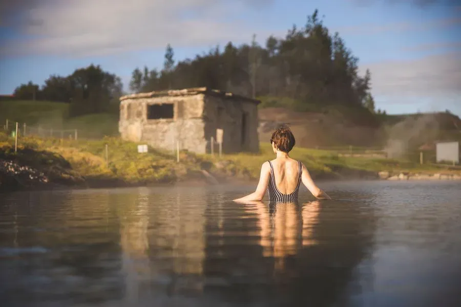 Secret Lagoon in Iceland