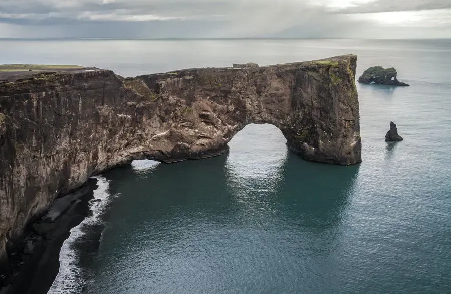 Dyrhólaey Lighthouse, South Coast, Iceland · view 2