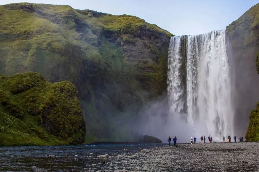 Skógafoss Waterfall, South Coast, Iceland · view 2