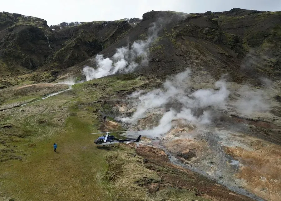 Volcanic Heli Tour in Iceland