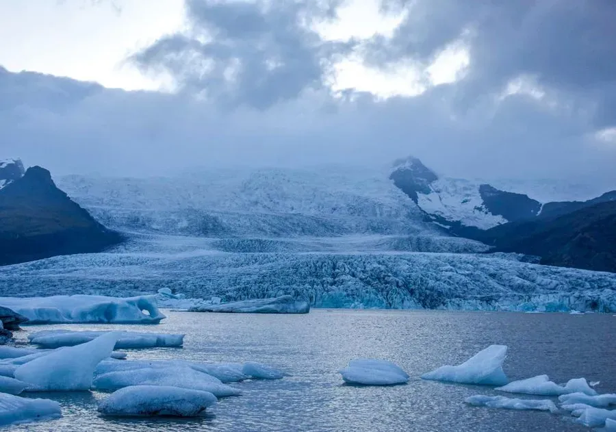 Fjallsárlón, Southeast, Iceland · view 2