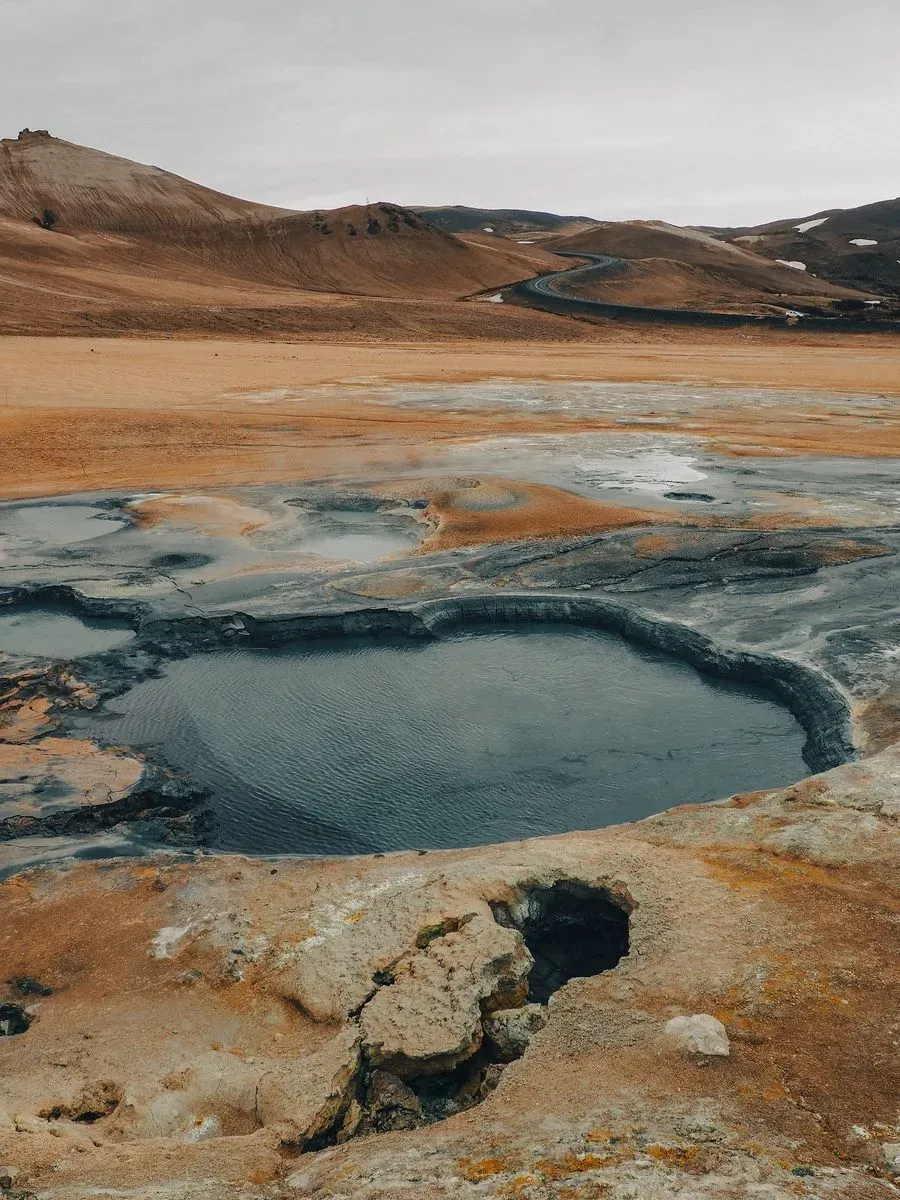 Hverir Geothermal Valley, Northeast, Iceland · view 2