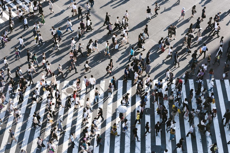 Shibuya Crossing in undefined region of undefined