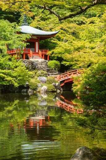 Daigo-ji Temple in Kyoto region of Japan