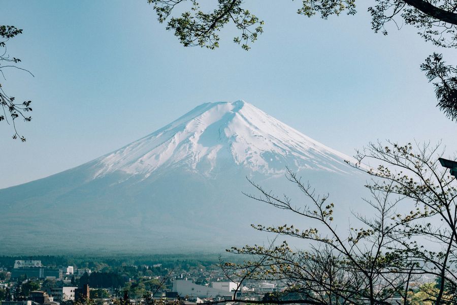 Chureito Pagoda in undefined region of undefined