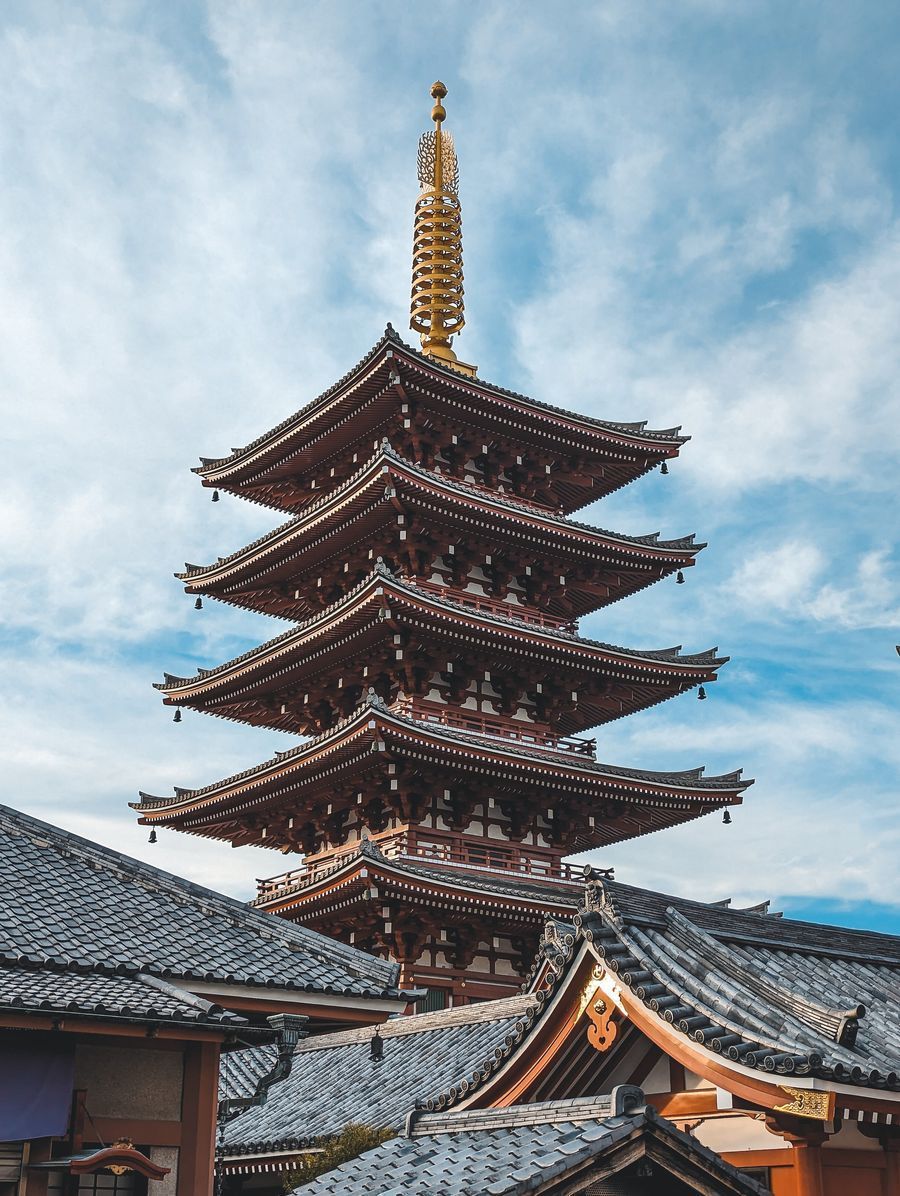 Sensō-ji Temple in undefined region of undefined