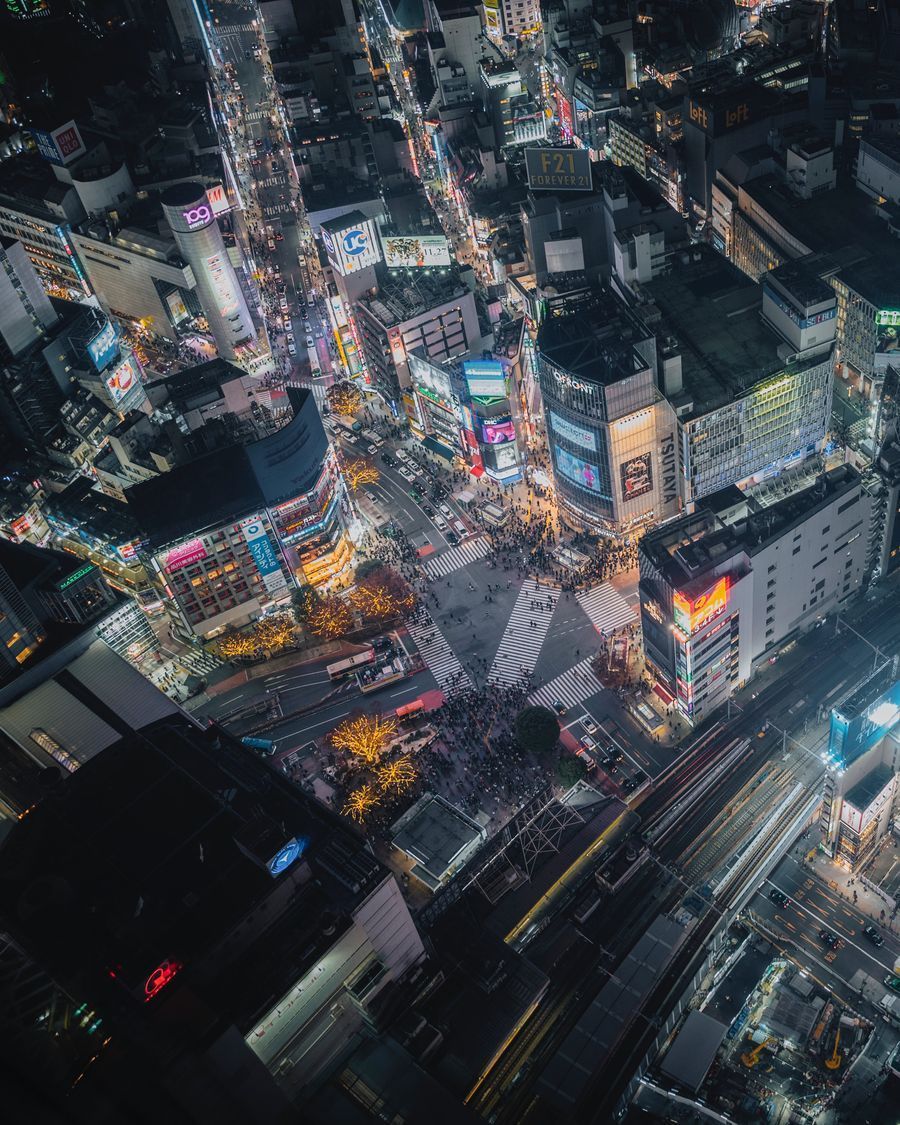 Shibuya Crossing in undefined region of undefined