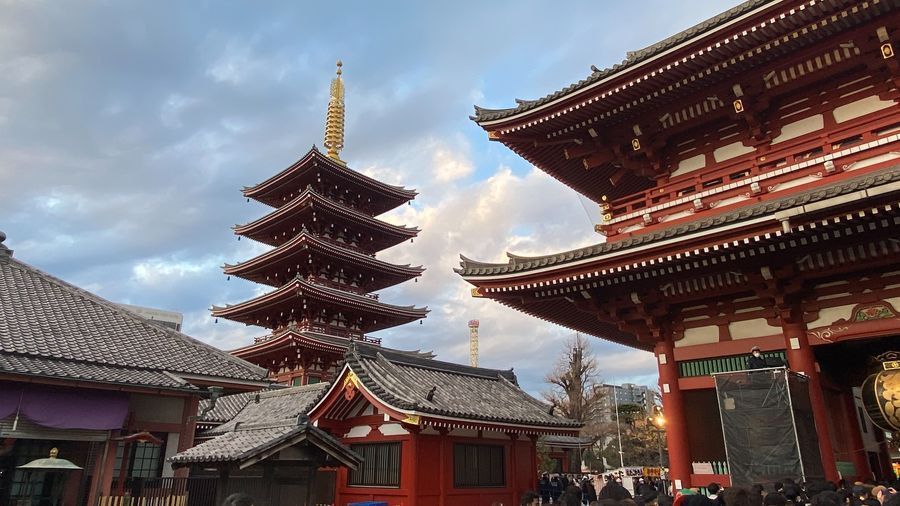 Sensō-ji Temple in undefined region of undefined