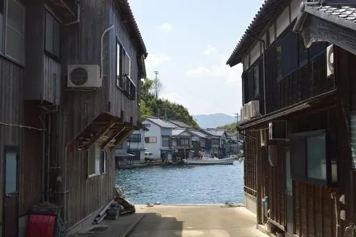 Village Stroll in Ine region of Japan