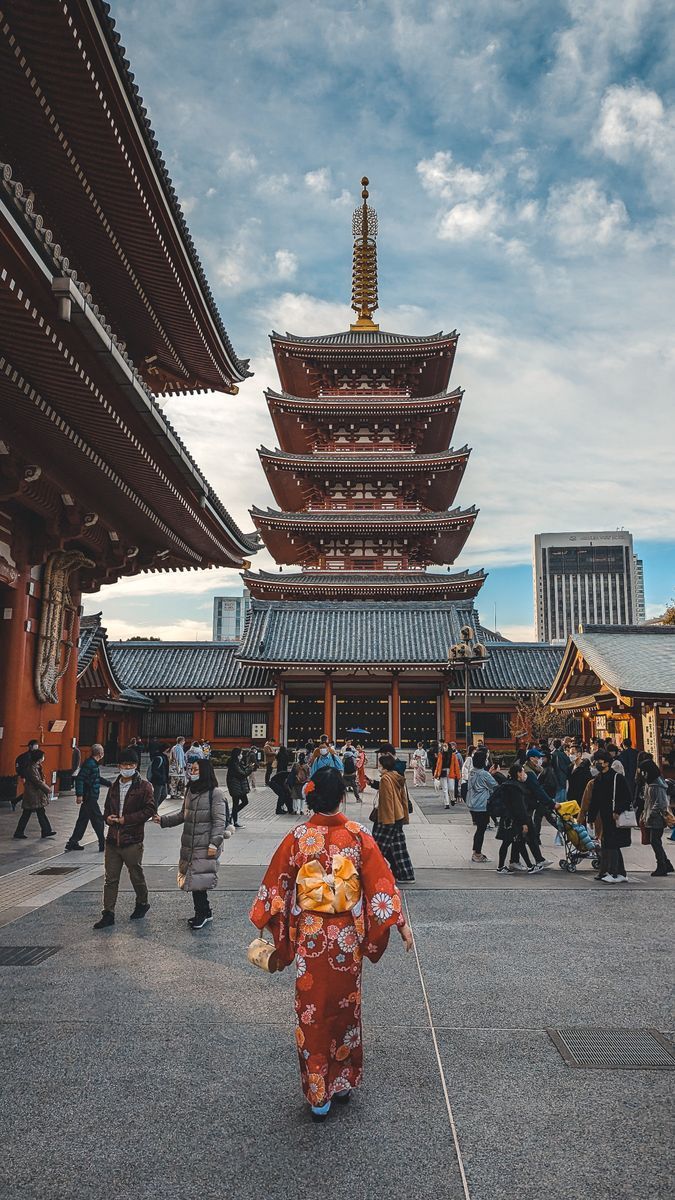 Sensō-ji Temple in undefined region of undefined