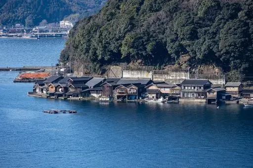 Funaya-no-Sato Viewpoint in Ine region of Japan