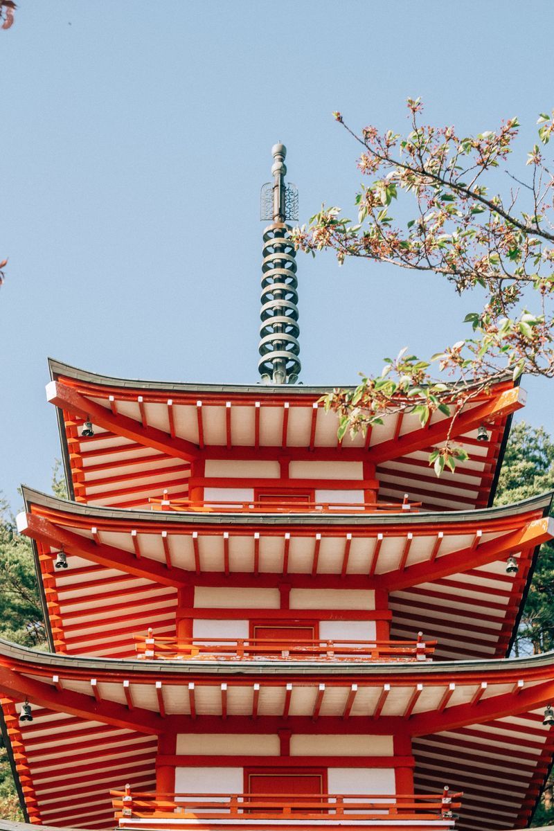 Chureito Pagoda in undefined region of undefined