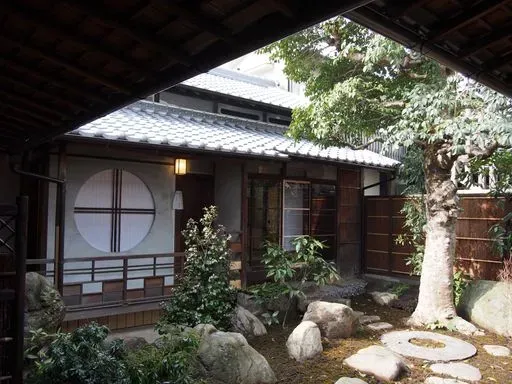 Naramachi Nigiwai-no-Ie in Osaka region of Japan