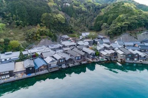 Funayado Ichi in Ine region of Japan