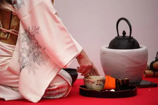 Kimono Tea Ceremony in Tokyo region of Japan