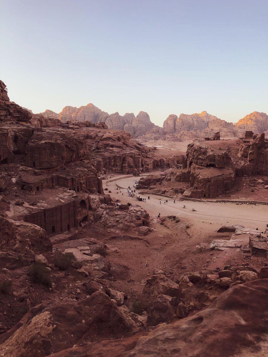 Petra Ancient City in undefined region of undefined