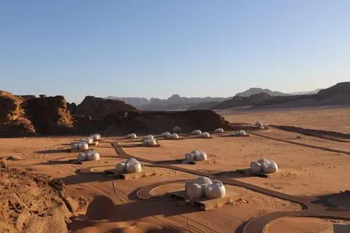 Wadi Rum Bubble Luxotel in Wadi Rum region of Jordan