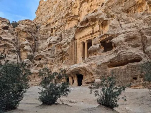 Little Petra in Petra region of Jordan