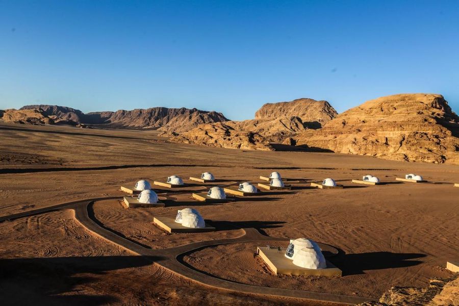 Wadi Rum UFO Luxotel in undefined region of undefined