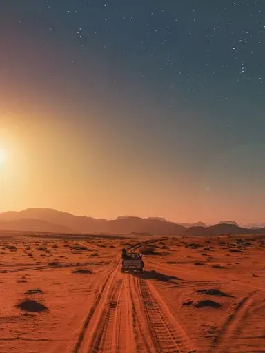Wadi Rum Desert in Wadi Rum region of Jordan