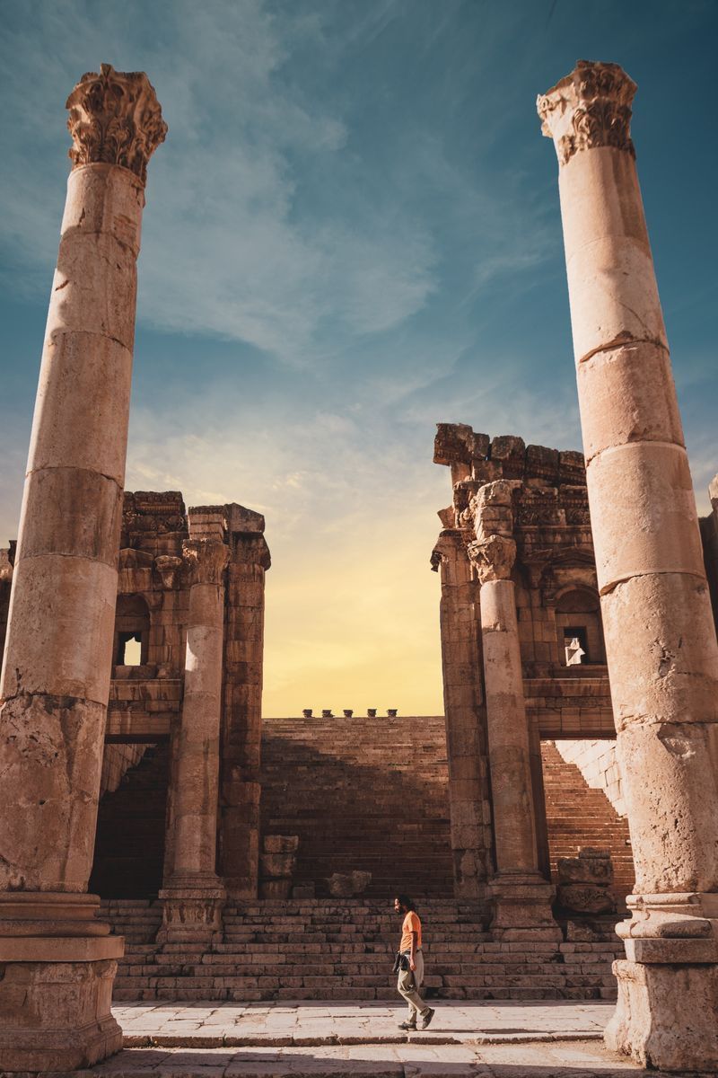 Jerash Ruins in undefined region of undefined