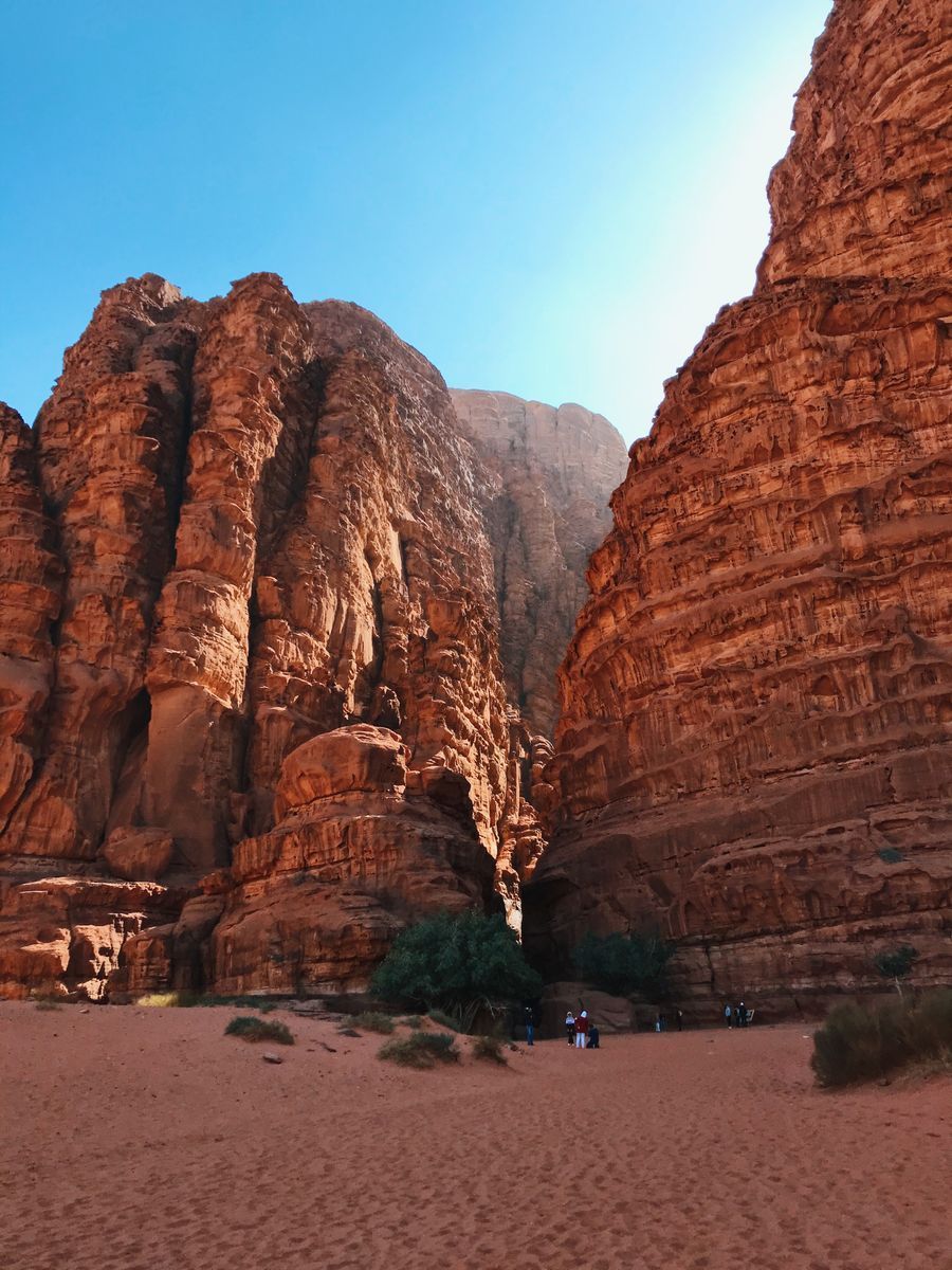 Wadi Rum Desert in undefined region of undefined