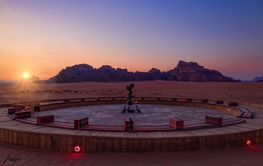 Wadi Rum UFO Luxotel in undefined region of undefined