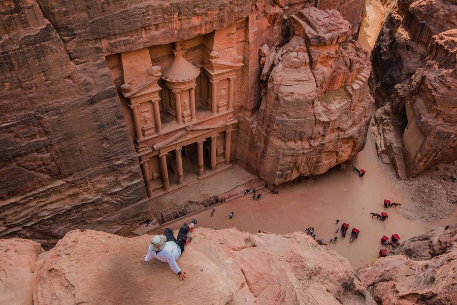 Petra Ancient City in undefined region of undefined