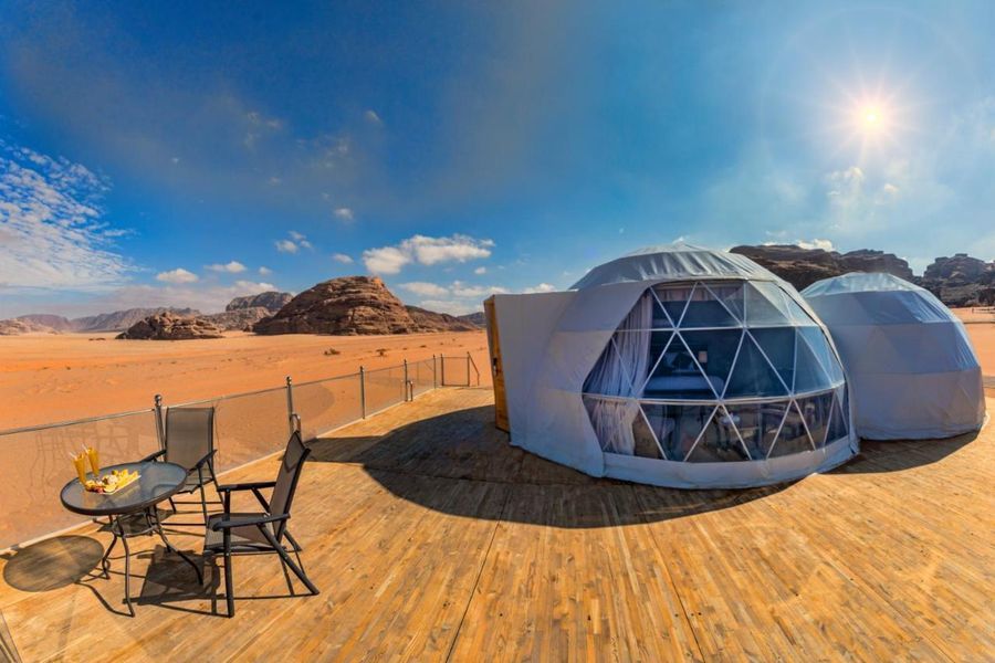 Wadi Rum UFO Luxotel in undefined region of undefined