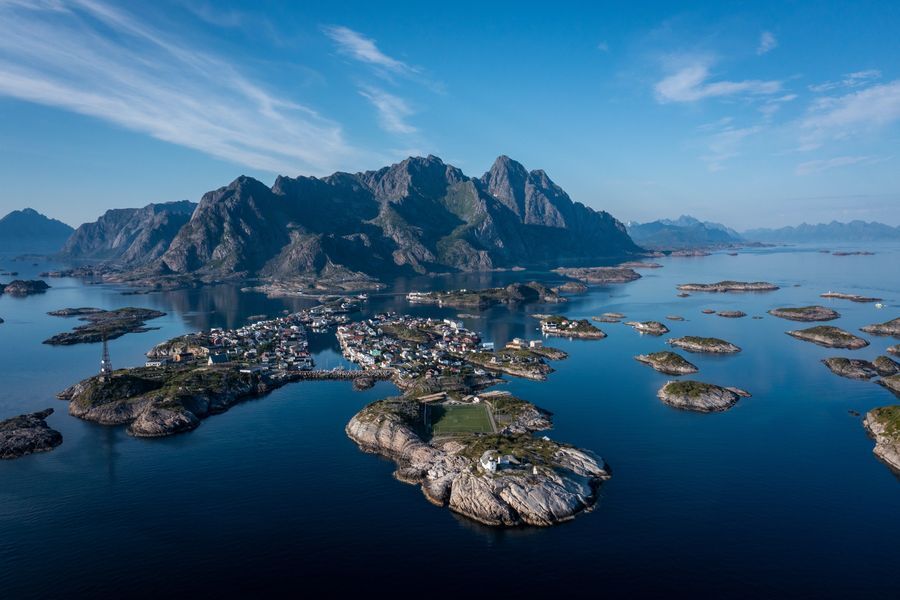 Henningsvær Stadion in undefined region of undefined