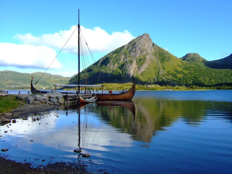 Lofotr Viking Museum in undefined region of undefined