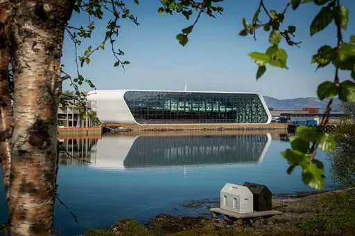 Coastal Express Museum in Svolvær region of Lofoten Islands