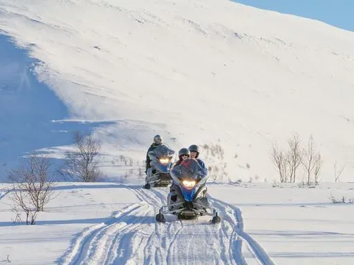 Snowmobile Safari in Tromsø region of Lofoten Islands