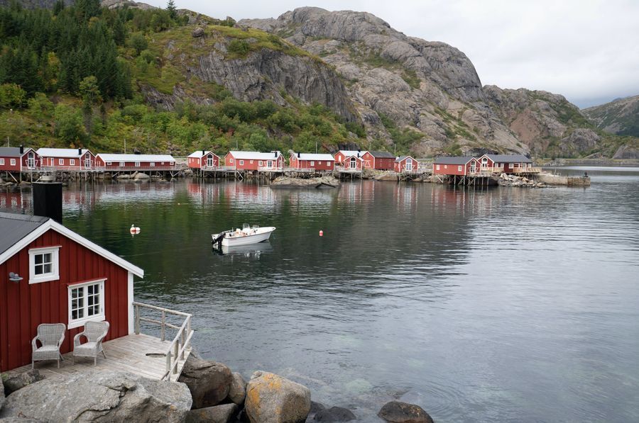 Nusfjord Village in undefined region of undefined