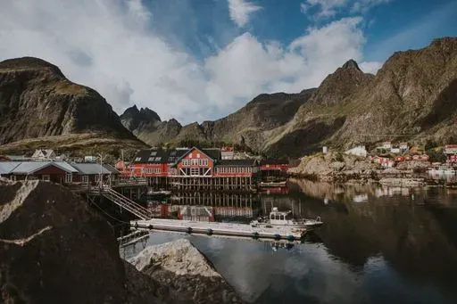 Å Village in Moskenes region of Lofoten Islands