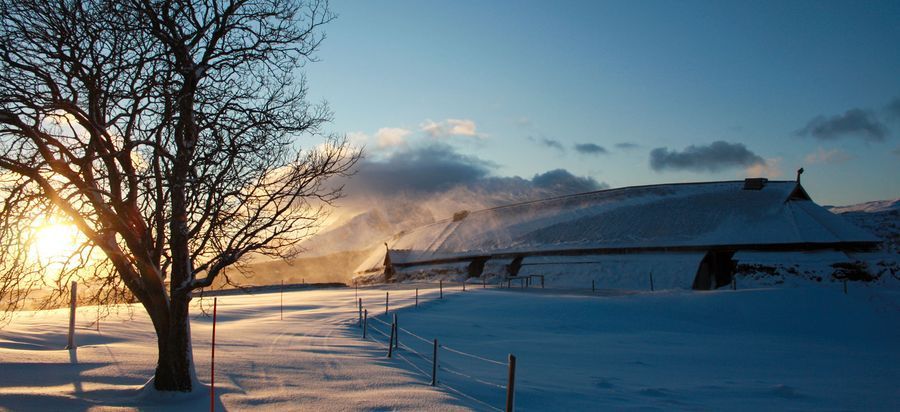 Lofotr Viking Museum in undefined region of undefined