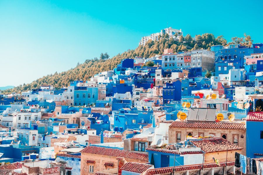 Chefchaouen Medina in undefined region of undefined