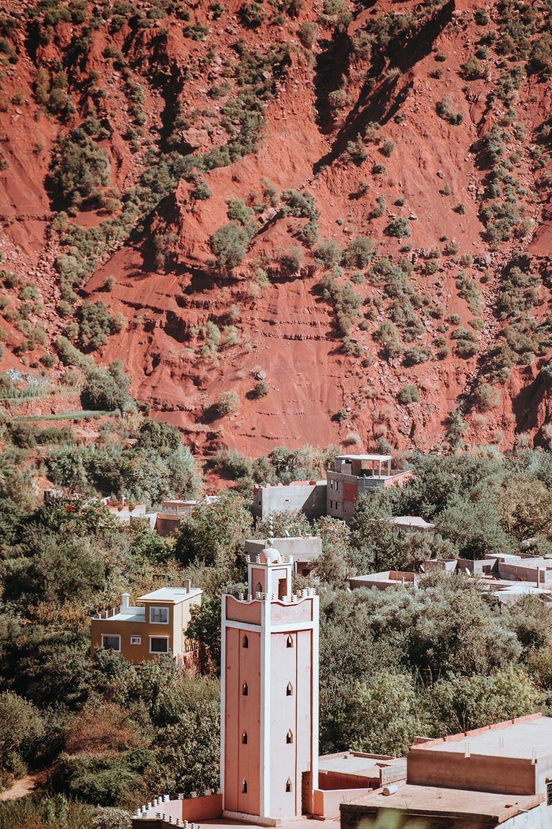 Atlas Mountains in undefined region of undefined