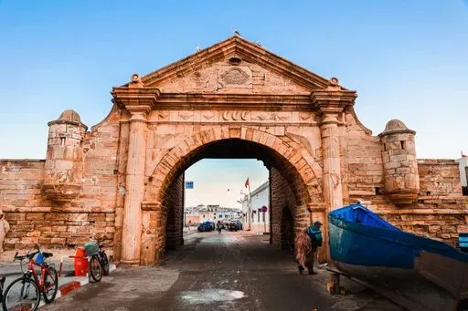 Port de Essaouira in Essaouira region of Morocco
