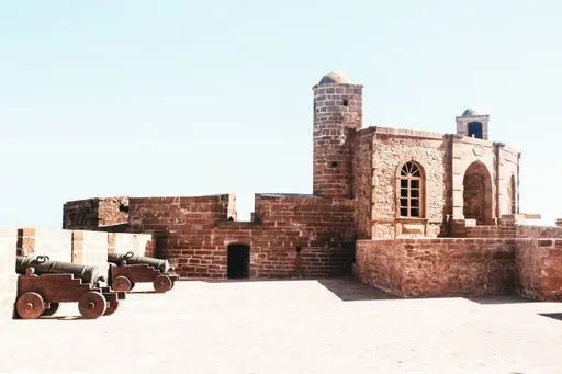 Ramparts in Essaouira region of Morocco
