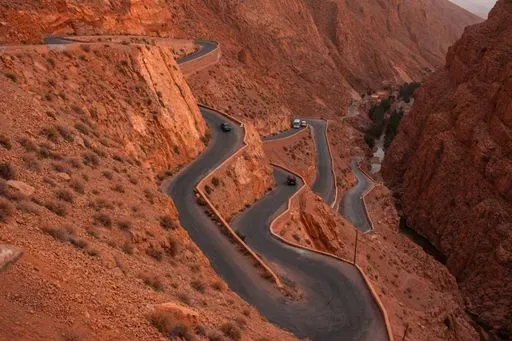 Dadès Gorges in High Atlas region of Morocco