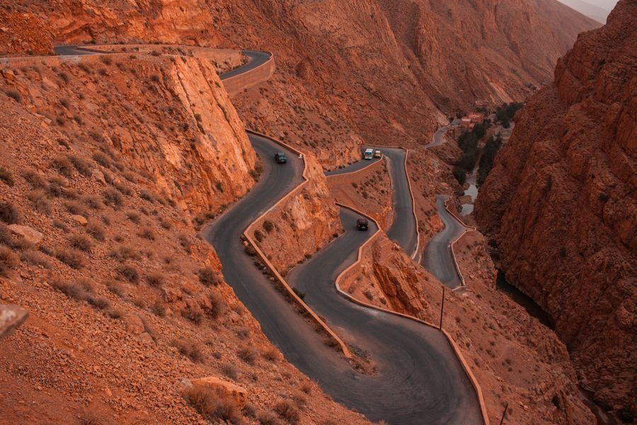 Dadès Gorges in undefined region of undefined