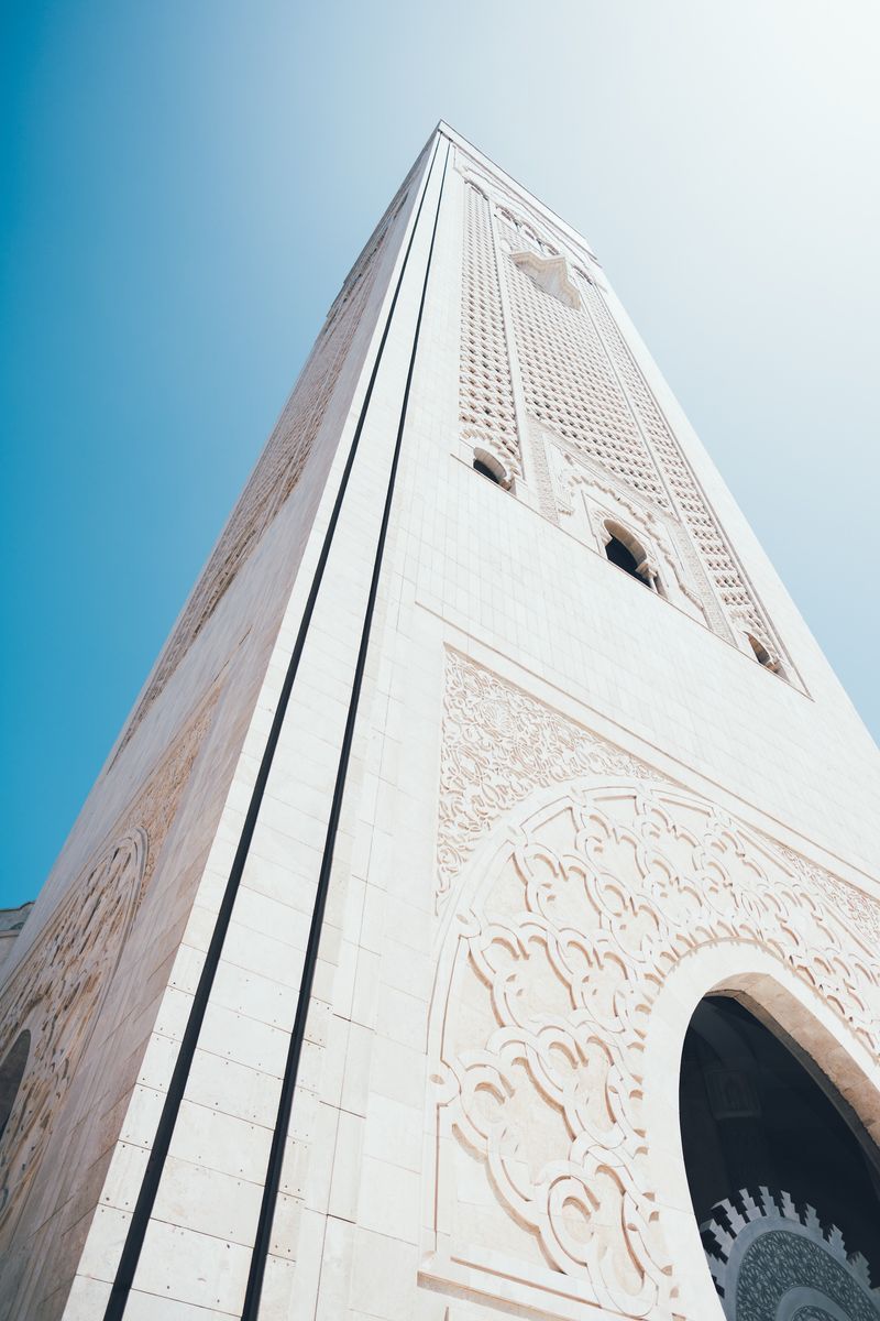 Hassan II Mosque in undefined region of undefined