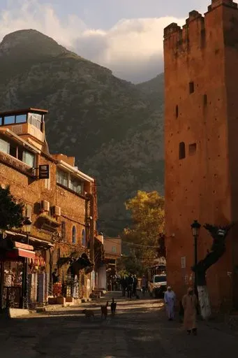 Kasbah in Chefchaouen region of Morocco