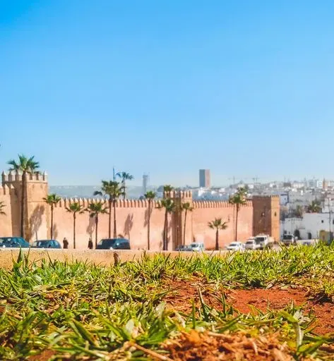 Kasbah of the Udayas in Rabat region of Morocco