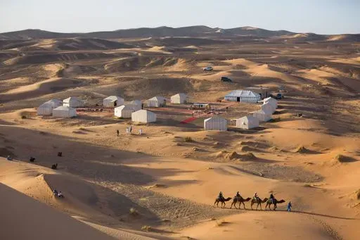 Luxurious Desert Camp in Merzouga region of Morocco